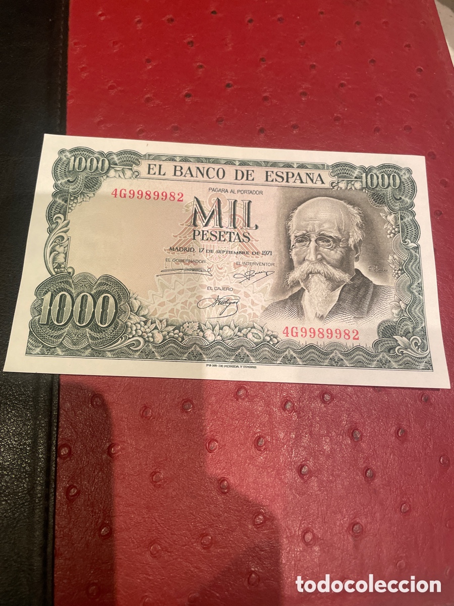 Billetes espa&ntilde;oles: BILLETE DE ESPA&Ntilde;A DE 1971 DE 1000 PESETAS