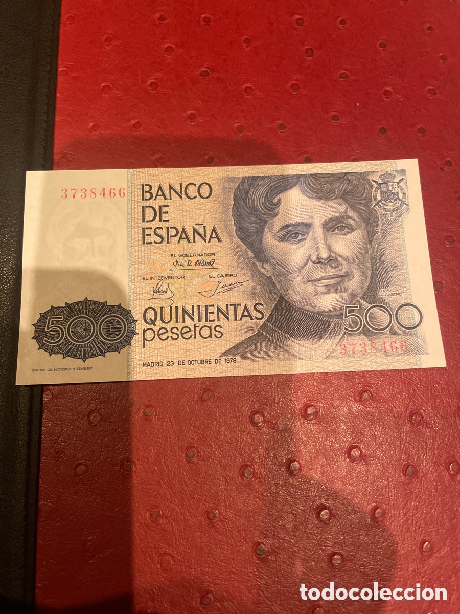 Billetes espa&ntilde;oles: BILLETE DE ESPA&Ntilde;A DE 1979 DE 500 PESETAS