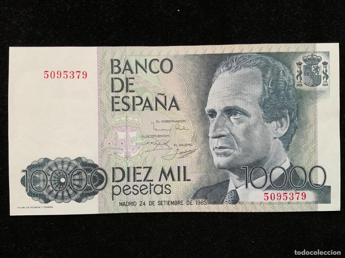 Billetes espa&ntilde;oles: Billete de 10000 pesetas 1985 , sc-, sin letra de serie.