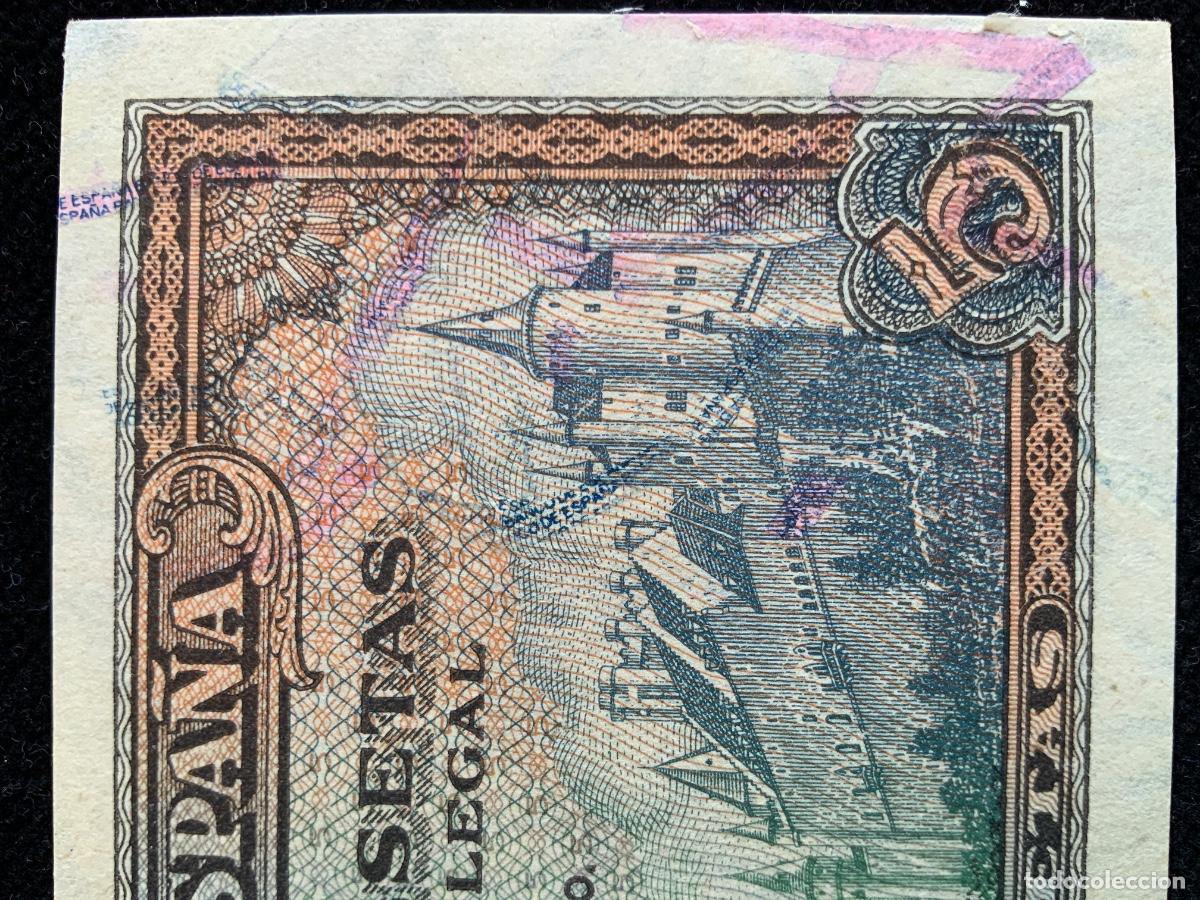 Billetes espa&ntilde;oles: Billete de 5 pesetas 1940. Ebc - Foto 4