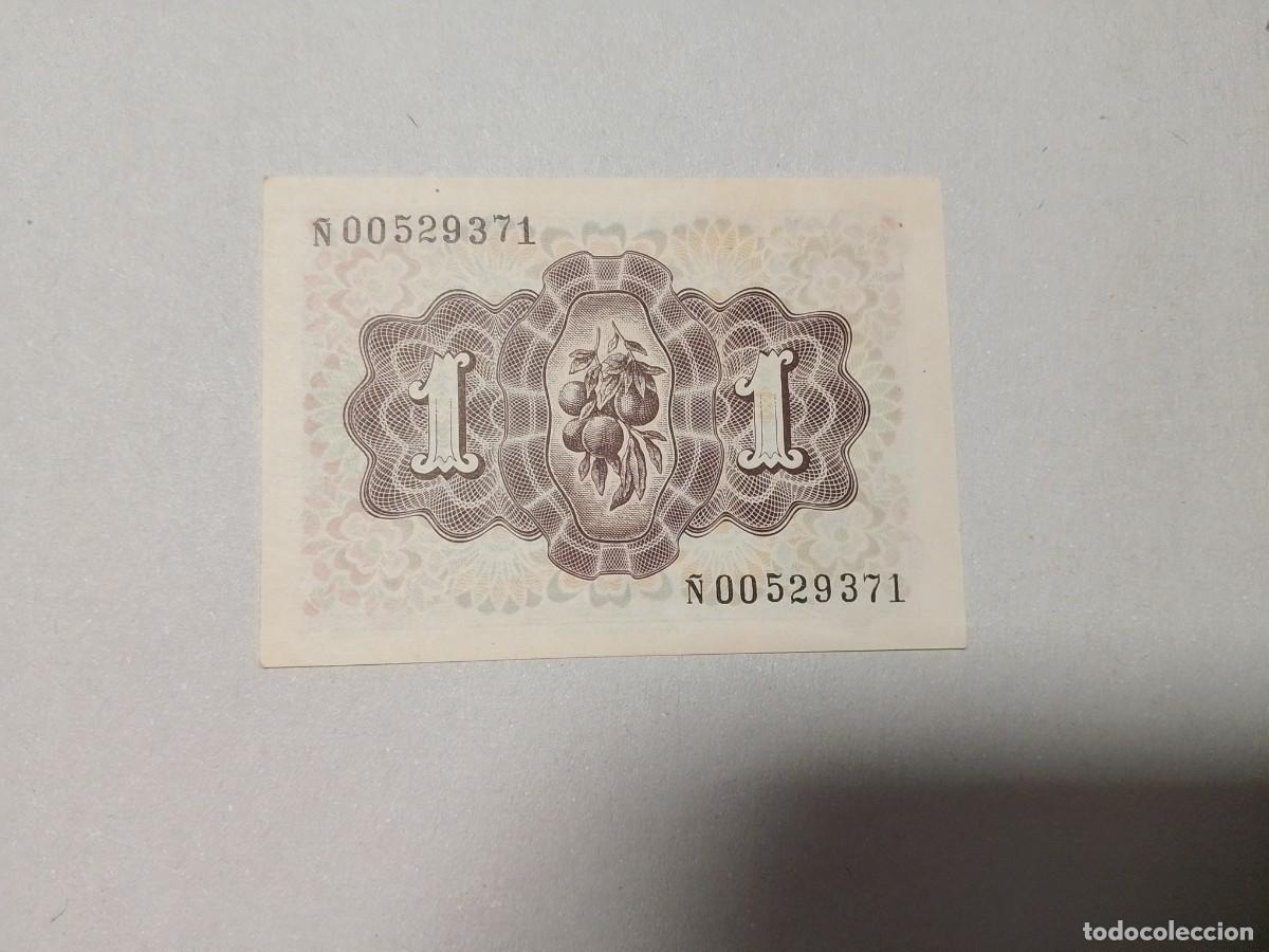 Billetes espa&ntilde;oles: 1 peseta 1948, serie &Ntilde;, &uacute;nico billete con esta letra, sin circular