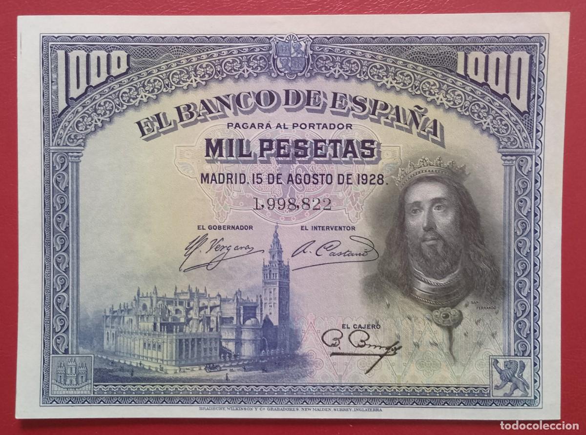 Billetes espa&ntilde;oles: BILLETE DE 1000 PESETAS 1928 SAN FERNANDO S/C