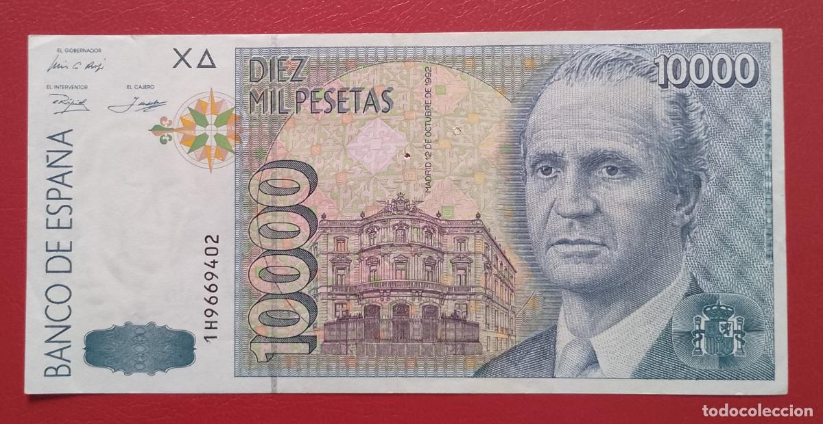 Billetes espa&ntilde;oles: BILLETE DE 10.000 PESETAS 1992 JUAN CARLOS EBC