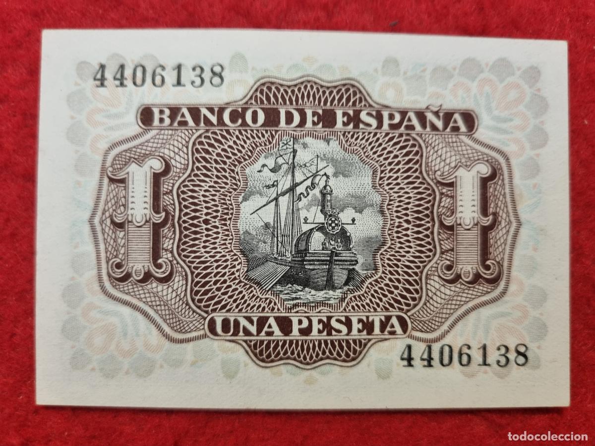 Billetes espa&ntilde;oles: BILLETE 1 PESETA 1953 SIN CIRCULAR OJO SIN SERIE ORIGINAL T138