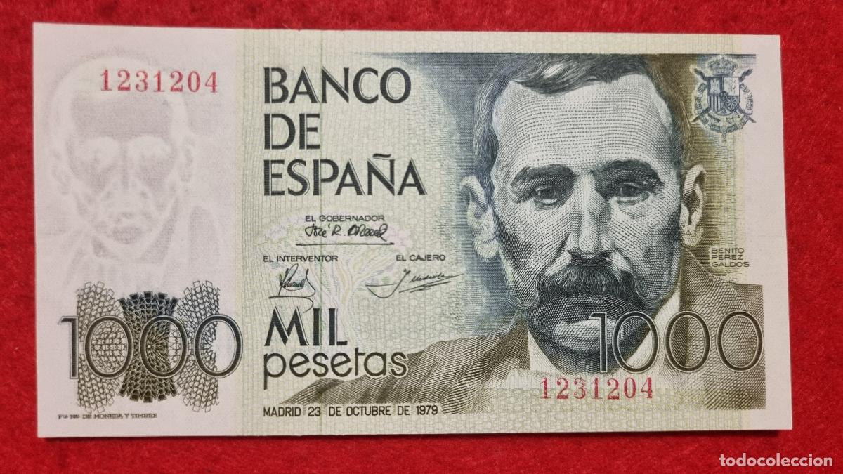 Billetes espa&ntilde;oles: BILLETE 1000 PESETAS 1979 SIN CIRCULAR PLANCHA OJO SIN SERIE ORIGINAL T204