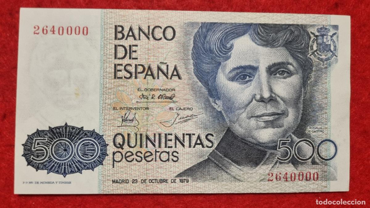 Billetes espa&ntilde;oles: BILLETE 500 PESETAS 1979 SIN CIRCULAR PLANCHA OJO SIN SERIE ORIGINAL T0000