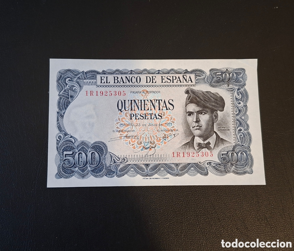 Billetes espa&ntilde;oles: Billete 500 pesetas 1971 1R ultima serie sc-