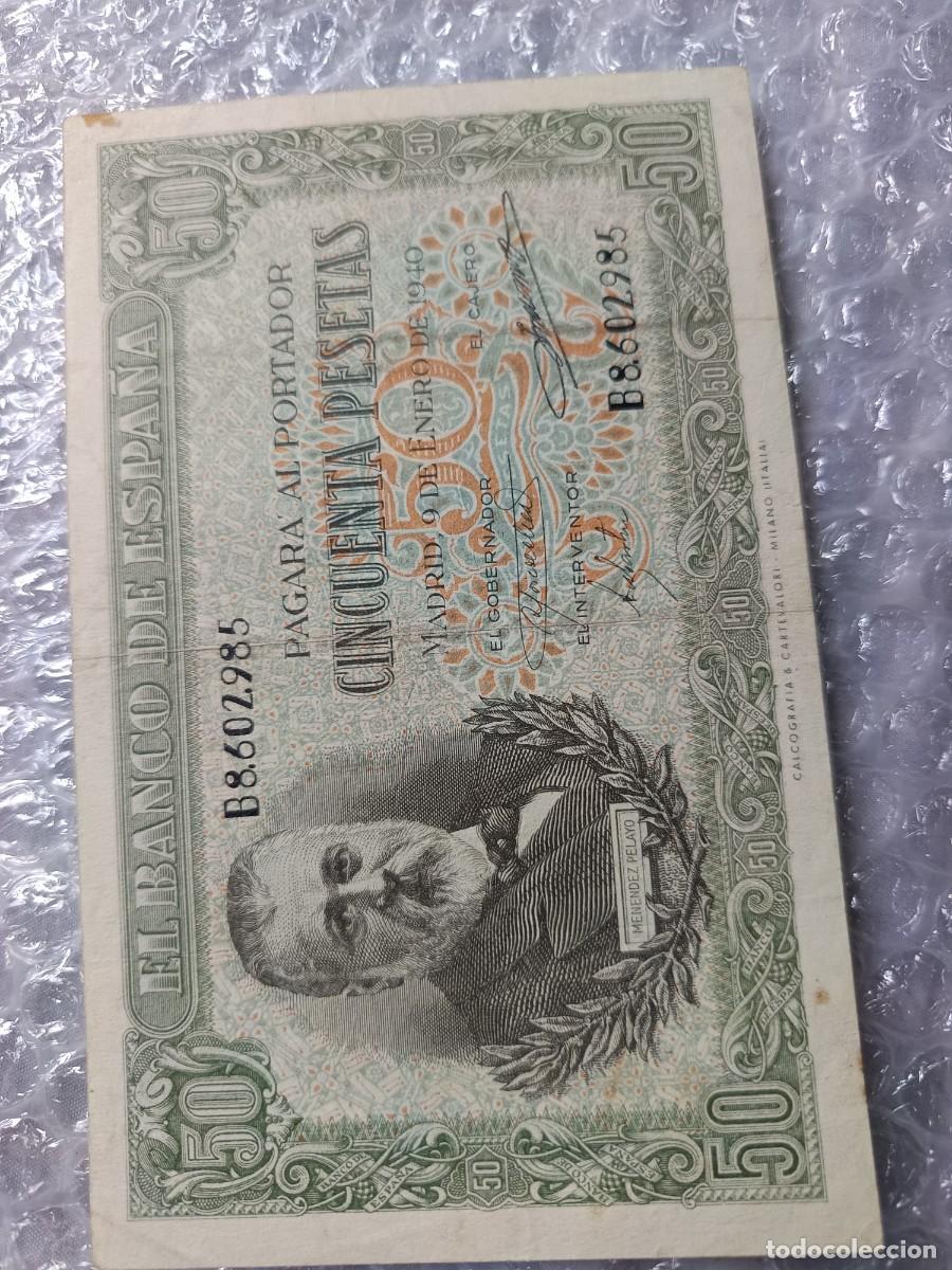 Billets espagnols: Billete 50 pesetas 1940