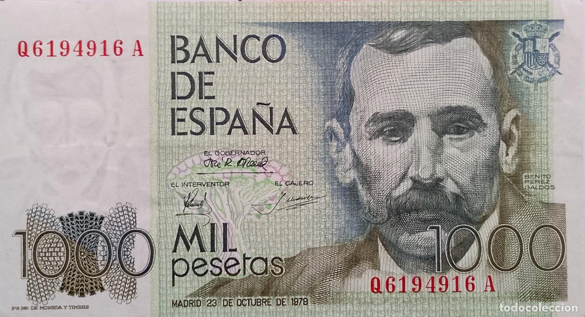 Billetes espa&ntilde;oles: BILLETE DE 1000 PESETAS 1979 GALDOS S/C