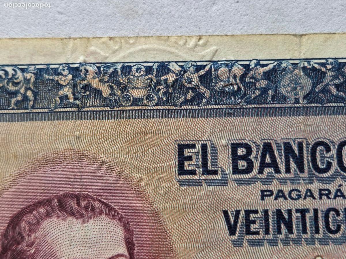 Notas espanholas: 25 PESETAS 1926 SELLO SECO - SAN FRANCISCO JAVIER - ALFONSO XIII