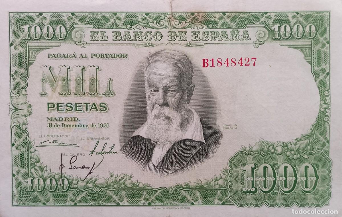 Billetes espa&ntilde;oles: BILLETE DE 500 PESETAS 1951 SOROLLA MBC