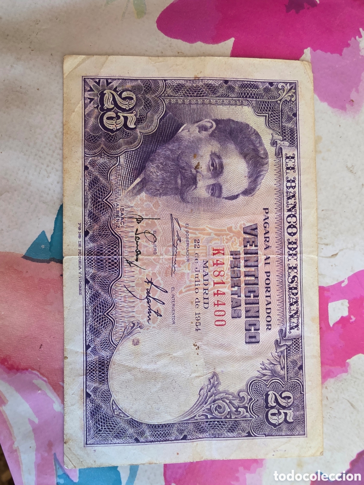 Billets espagnols: BILLETE 25 PESETAS ESPA&Ntilde;A