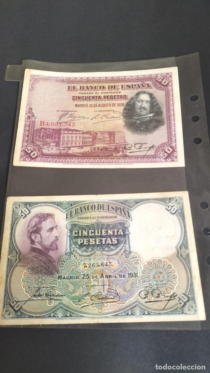 Billetes espa&ntilde;oles: Billetes antiguos /pesetas