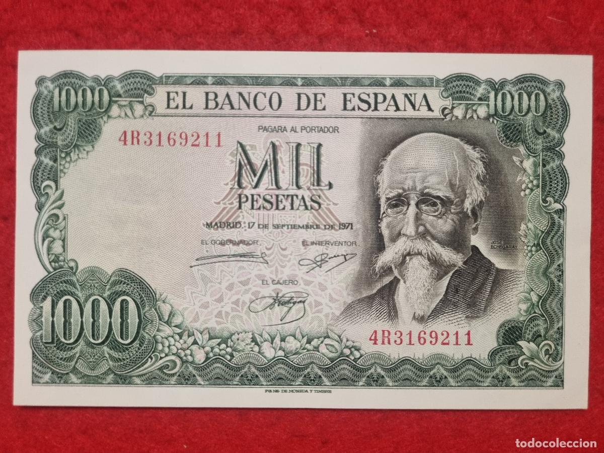 Billetes espa&ntilde;oles: BILLETE 1000 PESETAS 1971 EBC+ SERIE 4R ORIGINAL T211