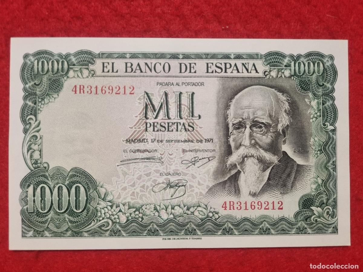Billetes espa&ntilde;oles: BILLETE 1000 PESETAS 1971 EBC+ SERIE 4R ORIGINAL T212