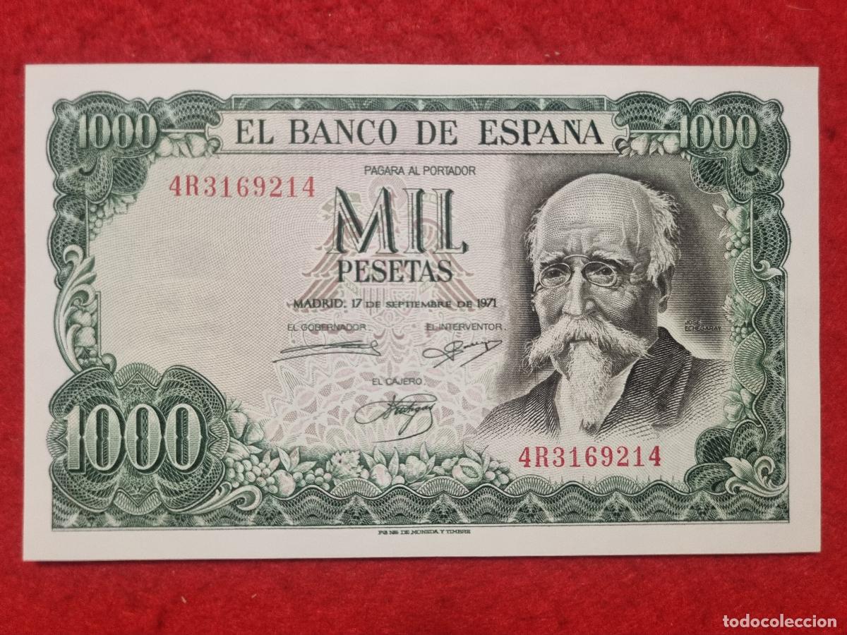 Billetes espa&ntilde;oles: BILLETE 1000 PESETAS 1971 EBC+ SERIE 4R ORIGINAL T214