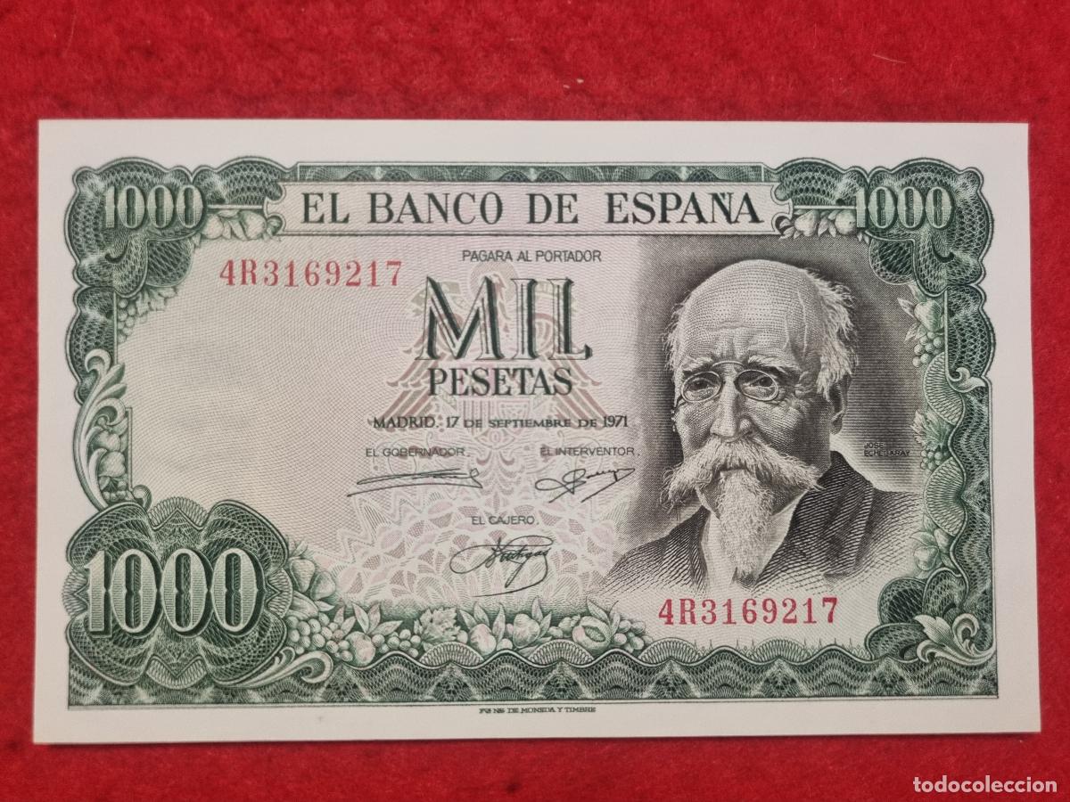 Billetes espa&ntilde;oles: BILLETE 1000 PESETAS 1971 EBC+ SERIE 4R ORIGINAL T217