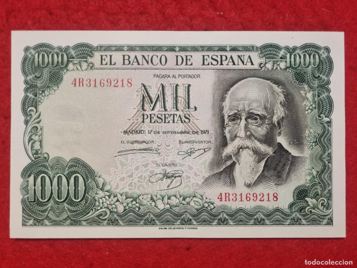 Billetes espa&ntilde;oles: BILLETE 1000 PESETAS 1971 EBC+ SERIE 4R ORIGINAL T218