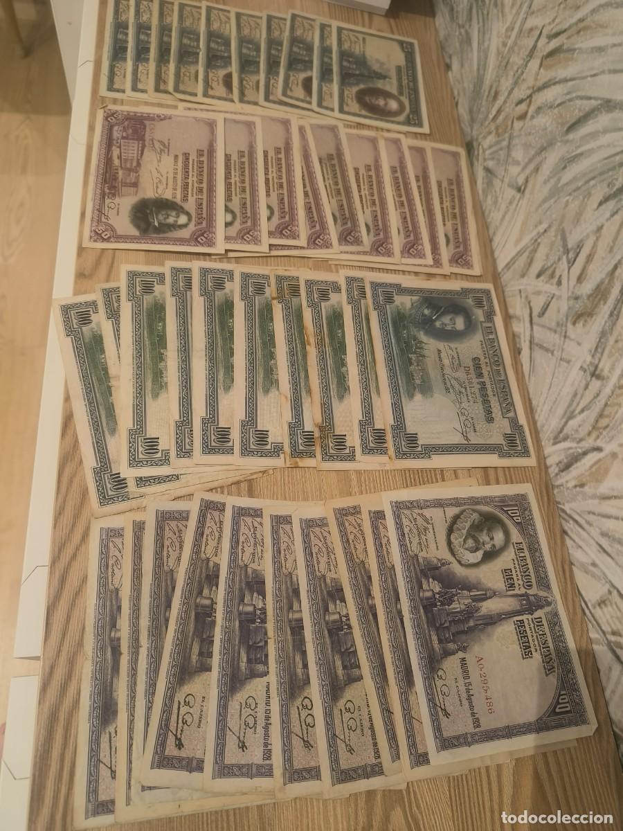 Billetes espa&ntilde;oles: Lote 40 billetes de Espa&ntilde;a! Liquidaci&oacute;n