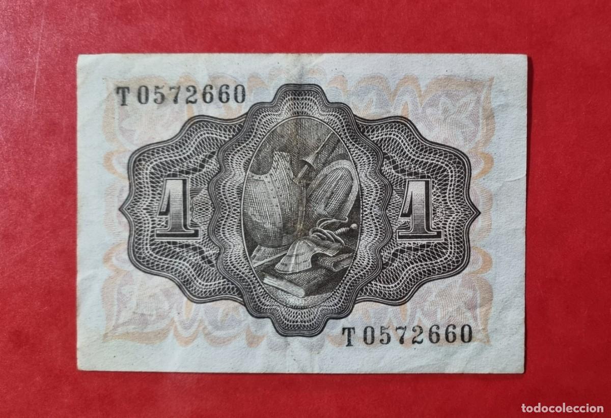 Billets espagnols: &Uacute;LTIMA SERIE T **** EXCELENTE| SOLO ACEPTO PAYPAL| BILLETE 1 PESETA 1951 LEER DESCRIPC