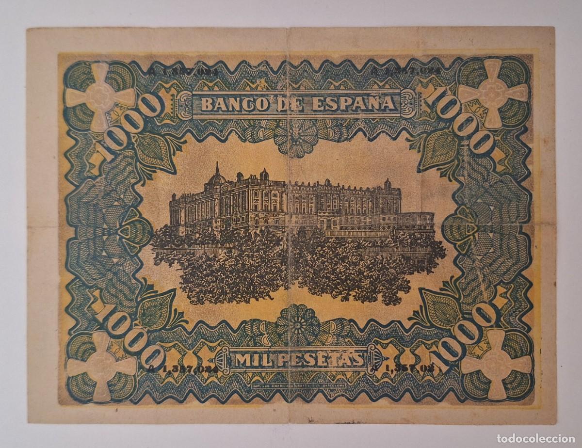 Billetes espa&ntilde;oles: BILLETE 1000 PESETAS PROPAGANDA PUBLICIDAD AGUA COLONIA CABELLOS BLANCOS CALVOS CASPA RV