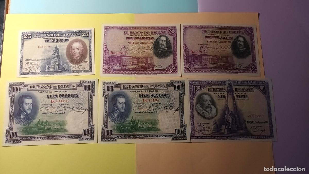 Billetes espa&ntilde;oles: Billetes de Alfonso XIII que circularon durante la II Republica Lote B - 82 88,00 &euro;