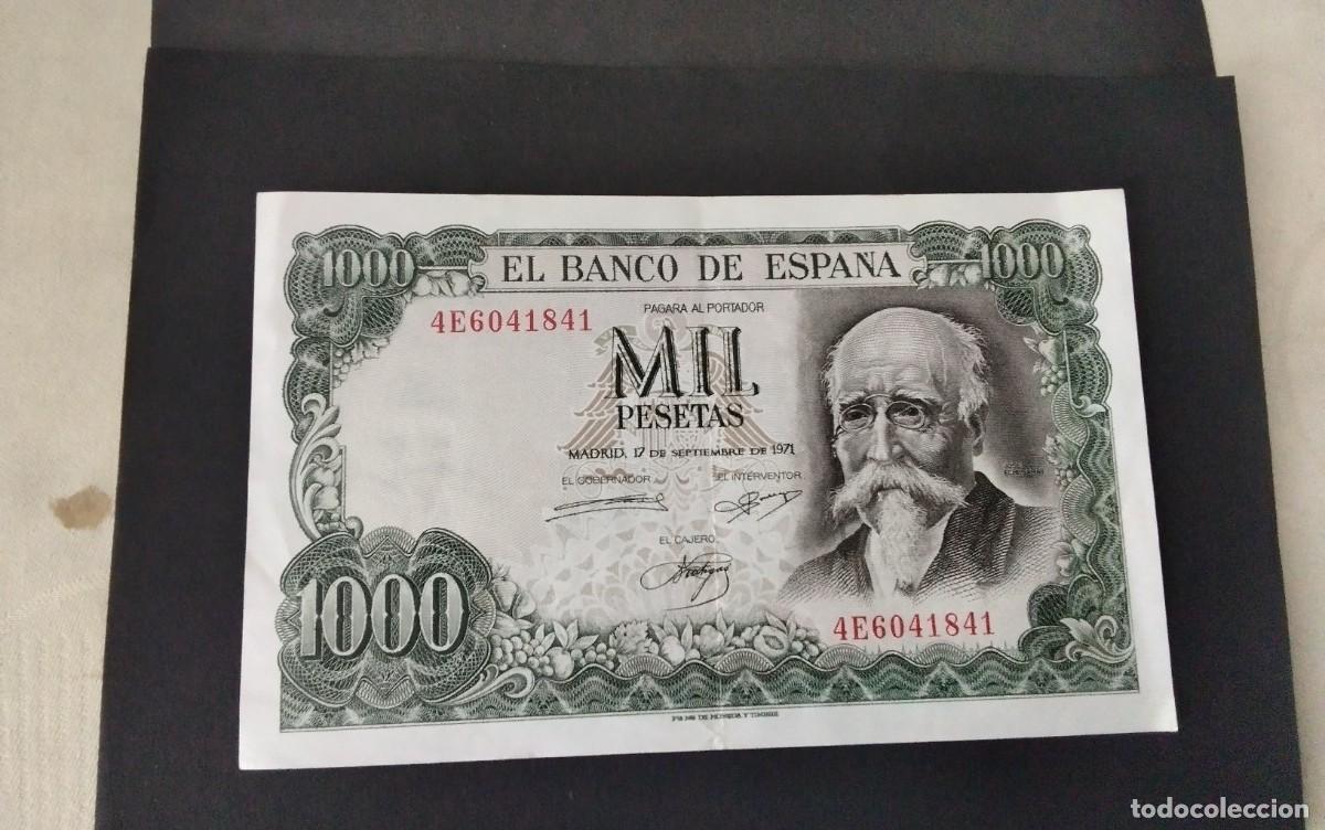 Billetes espa&ntilde;oles: BILLETE DE 1000 PTS SERIE 4E A&Ntilde;O 1971 JOSE ECHEGARY MUY BUENA CONSERVACION