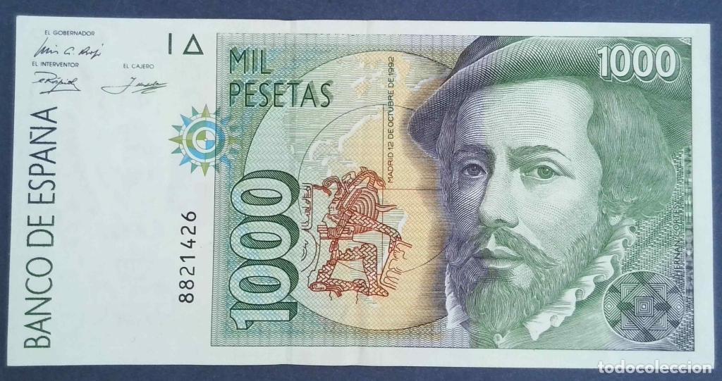 Billetes espa&ntilde;oles: Espa&ntilde;a, 1.000 Pesetas 1992 - 163 - (MBC+ / XF) [8821426]