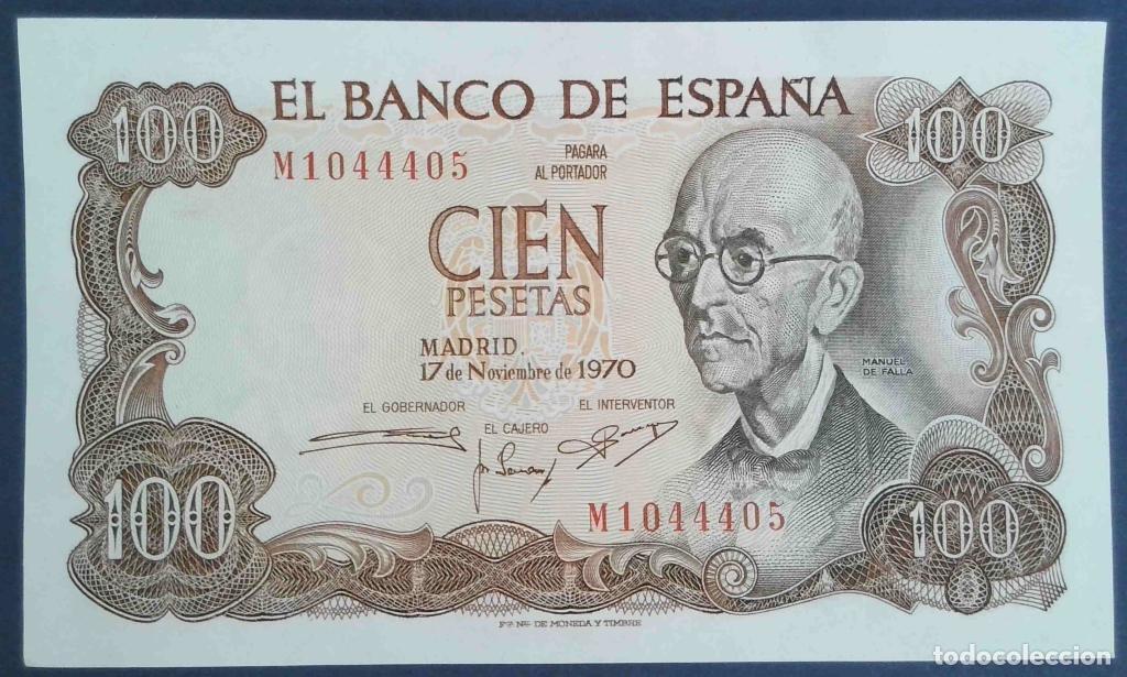 Billetes espa&ntilde;oles: Espa&ntilde;a, 100 Pesetas 1970 - 152a - (SC / UNC) [M1044405]