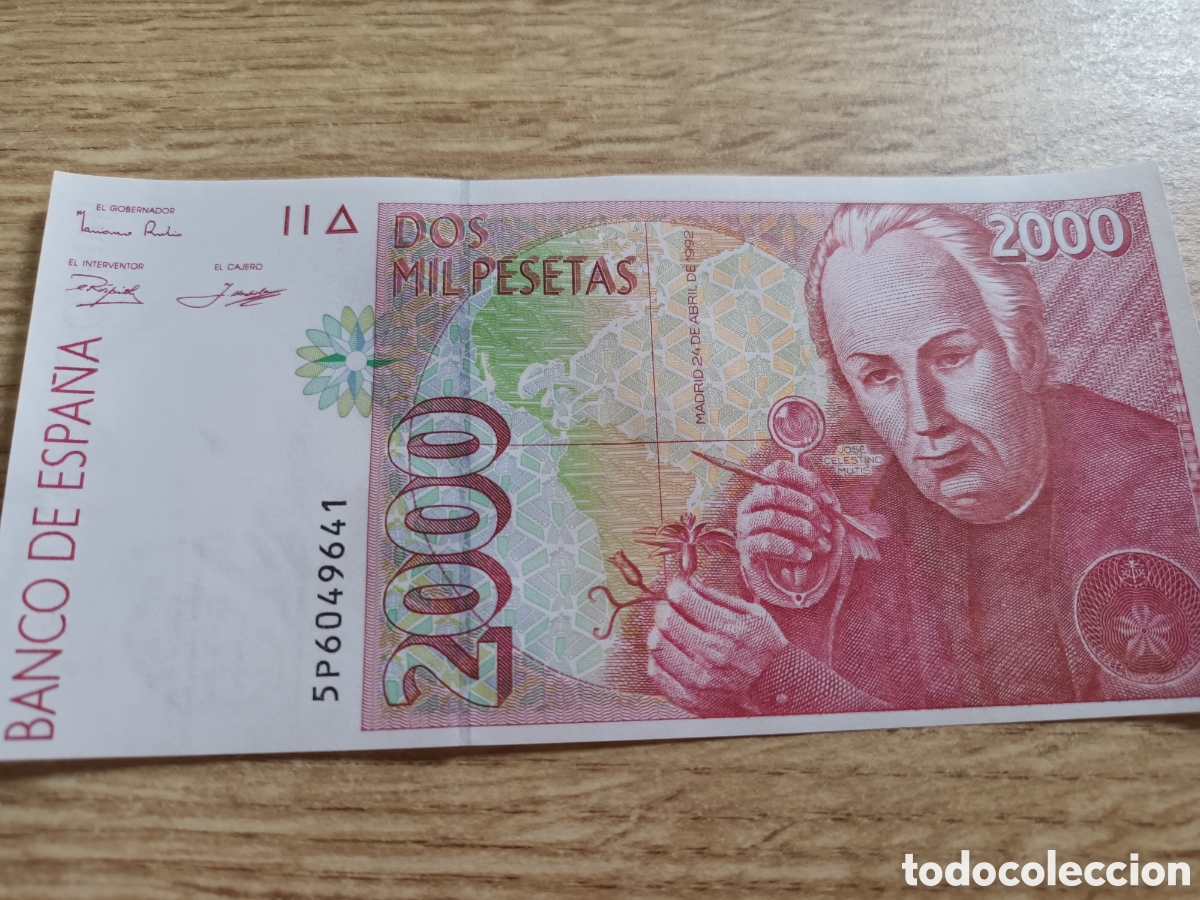 Billetes espa&ntilde;oles: BILLETE DE 2000 PESETAS DE ABRIL DE 1992