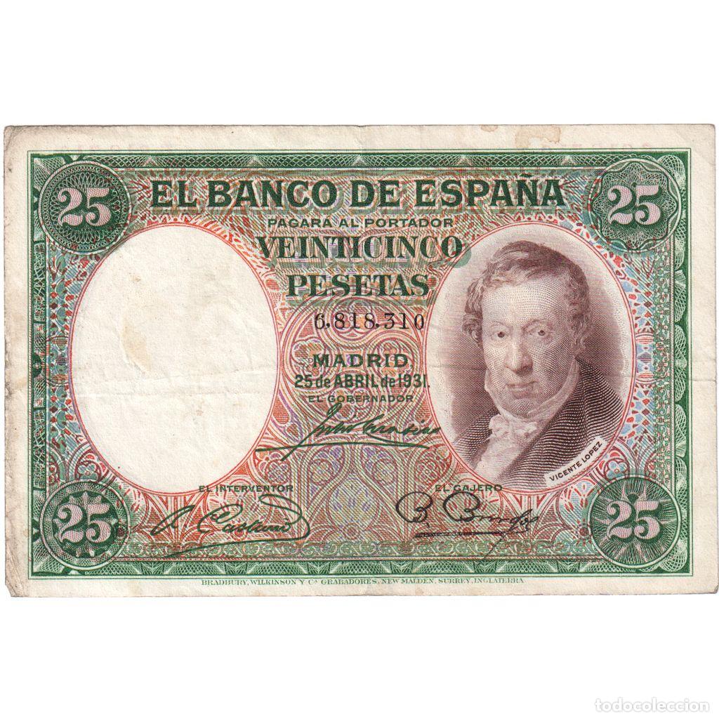 Billetes espa&ntilde;oles: [#1233972] Espa&ntilde;a, 25 Pesetas, MBC