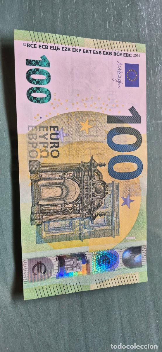 Billetes espa&ntilde;oles: BILLETE DE 100 EUROS DE 2019 DRAGHI, V001