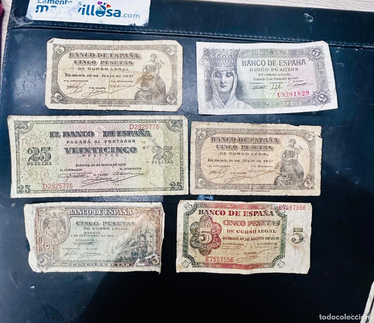 Billetes espa&ntilde;oles: 6 MPRESIONANTES BILLETES