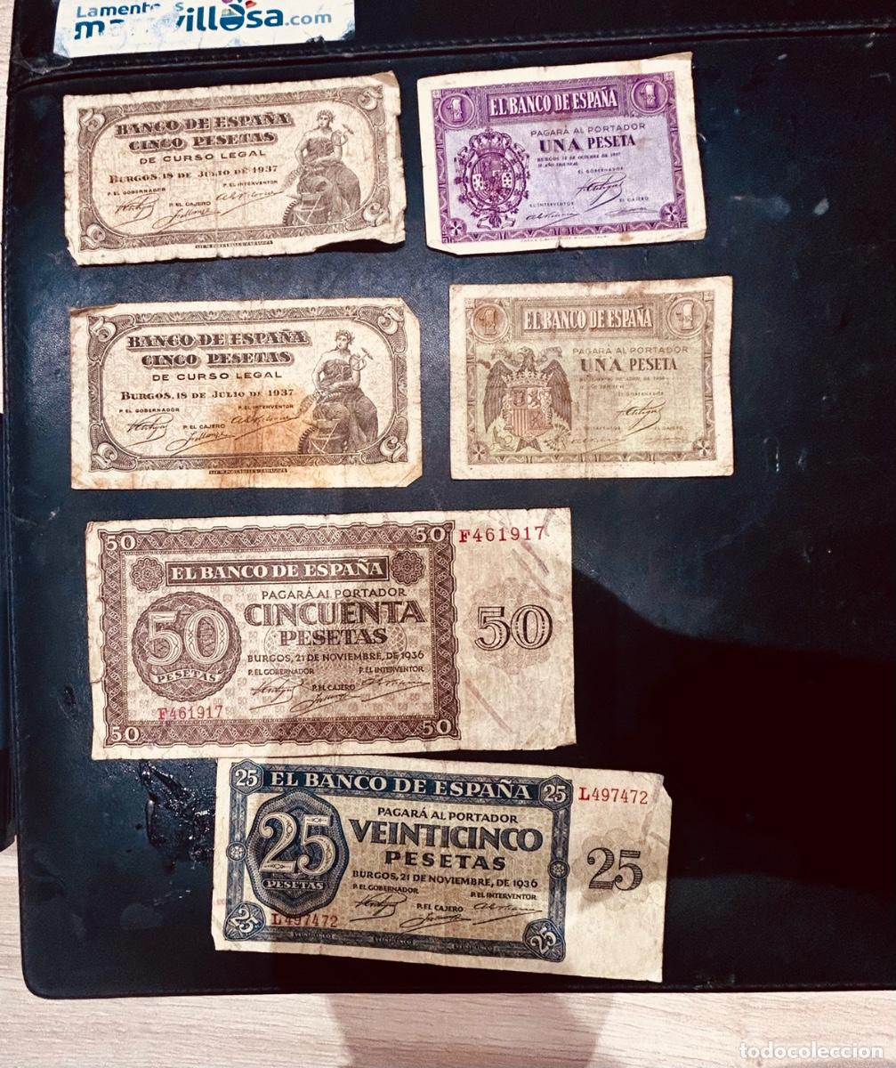 Billetes espa&ntilde;oles: 6 IMPRESIONANTES BILLETES