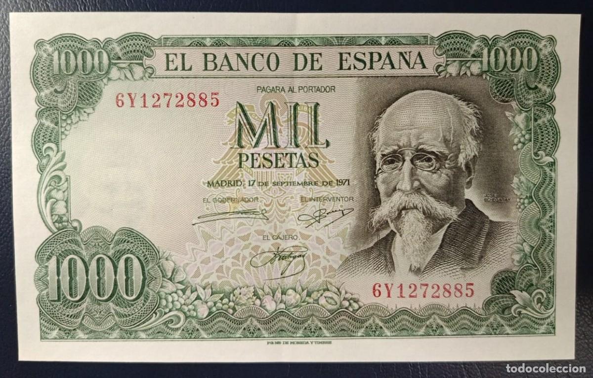 Billetes espa&ntilde;oles: 1000 PESETAS MADRID 27 DE SEPTIEMBRE DE 1971 ( BSP329 )