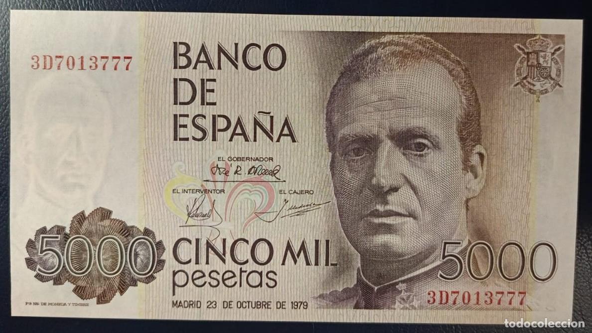 Billetes espa&ntilde;oles: 5000 PESETAS MADRID 23 DE OCTUBRE DE 1979 ( BSP339 )