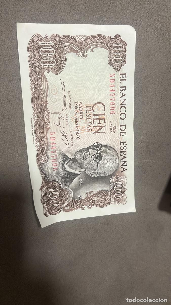 Billetes espa&ntilde;oles: Billete antiguo &uacute;nico - Foto 3