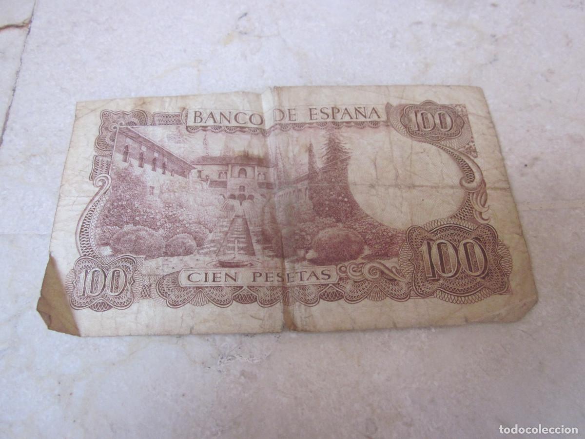 Billetes espa&ntilde;oles: BILLETE 100 PESETAS 1970 - Foto 2