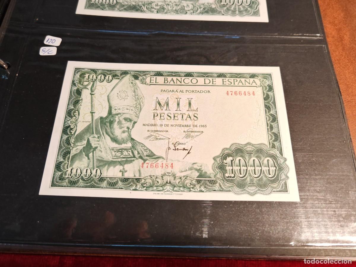 Billetes espa&ntilde;oles: Billete 1000 pesetas a&ntilde;o 1965 San Isidro sin serie sin circular