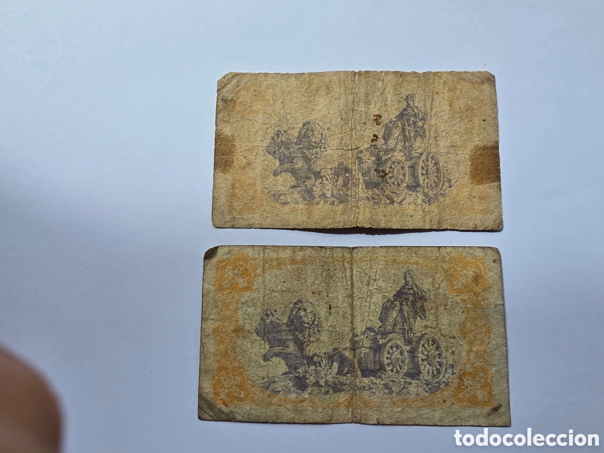 Billetes espa&ntilde;oles: BILLETES DE 1 PESETA - Foto 2