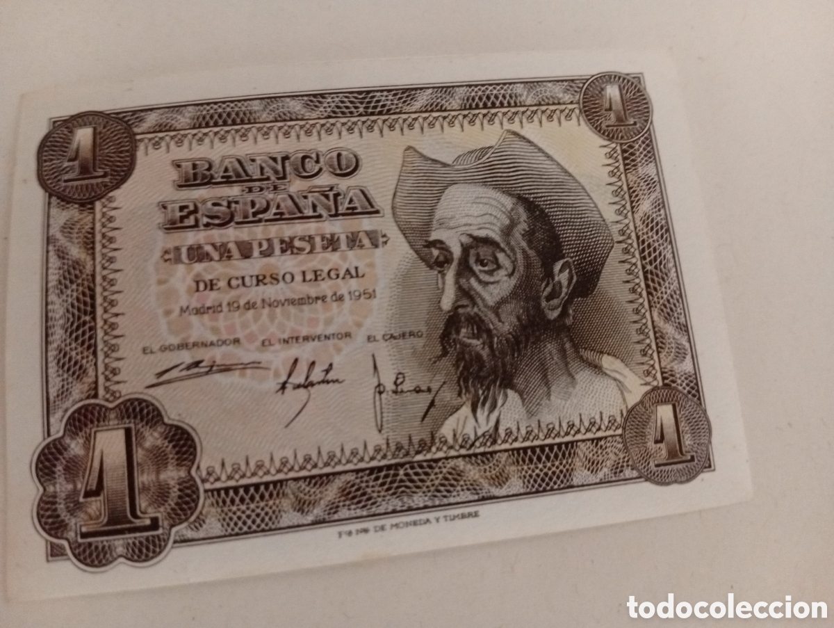 Billetes espa&ntilde;oles: Billete espa&ntilde;ol buen estado