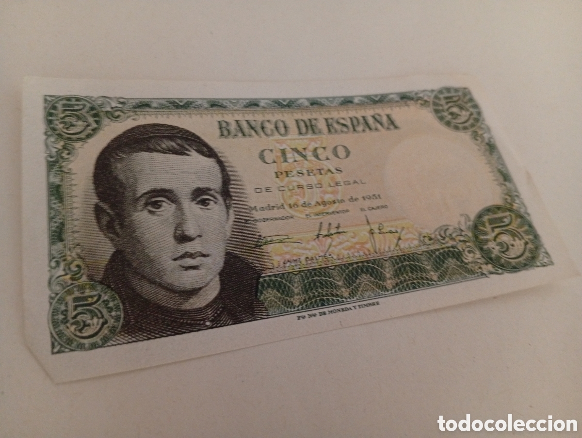 Billetes espa&ntilde;oles: Billete espa&ntilde;ol buen estado