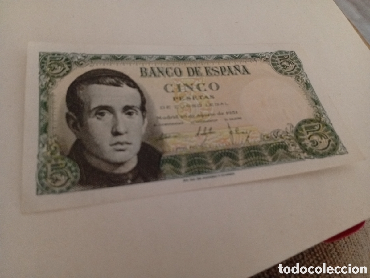 Billetes espa&ntilde;oles: Billete espa&ntilde;ol buen estado