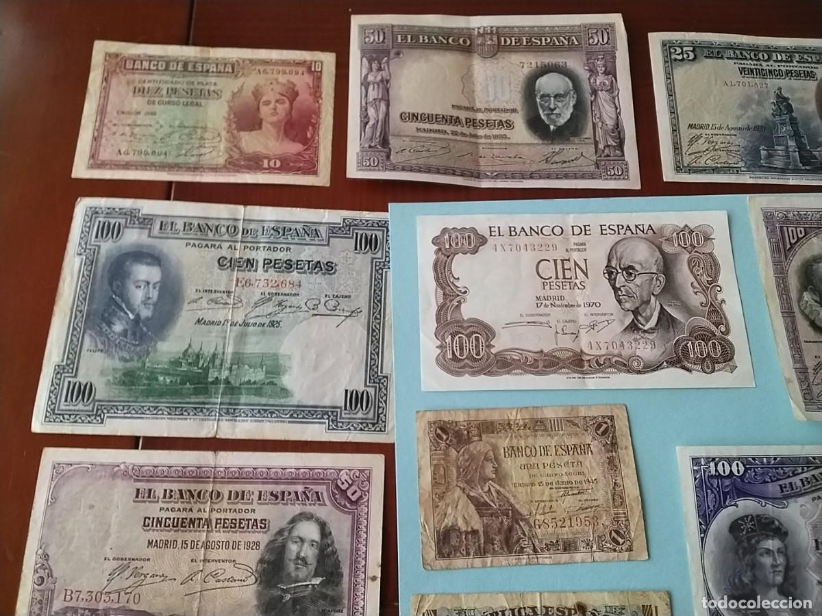 Billetes espa&ntilde;oles: Lote billetes Espa&ntilde;a - Foto 2
