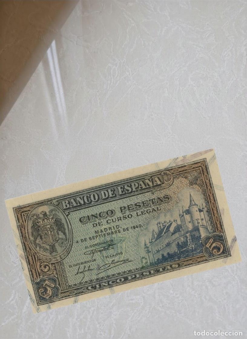 Billetes espa&ntilde;oles: Spain 5 Pesetas 1940 Banknote