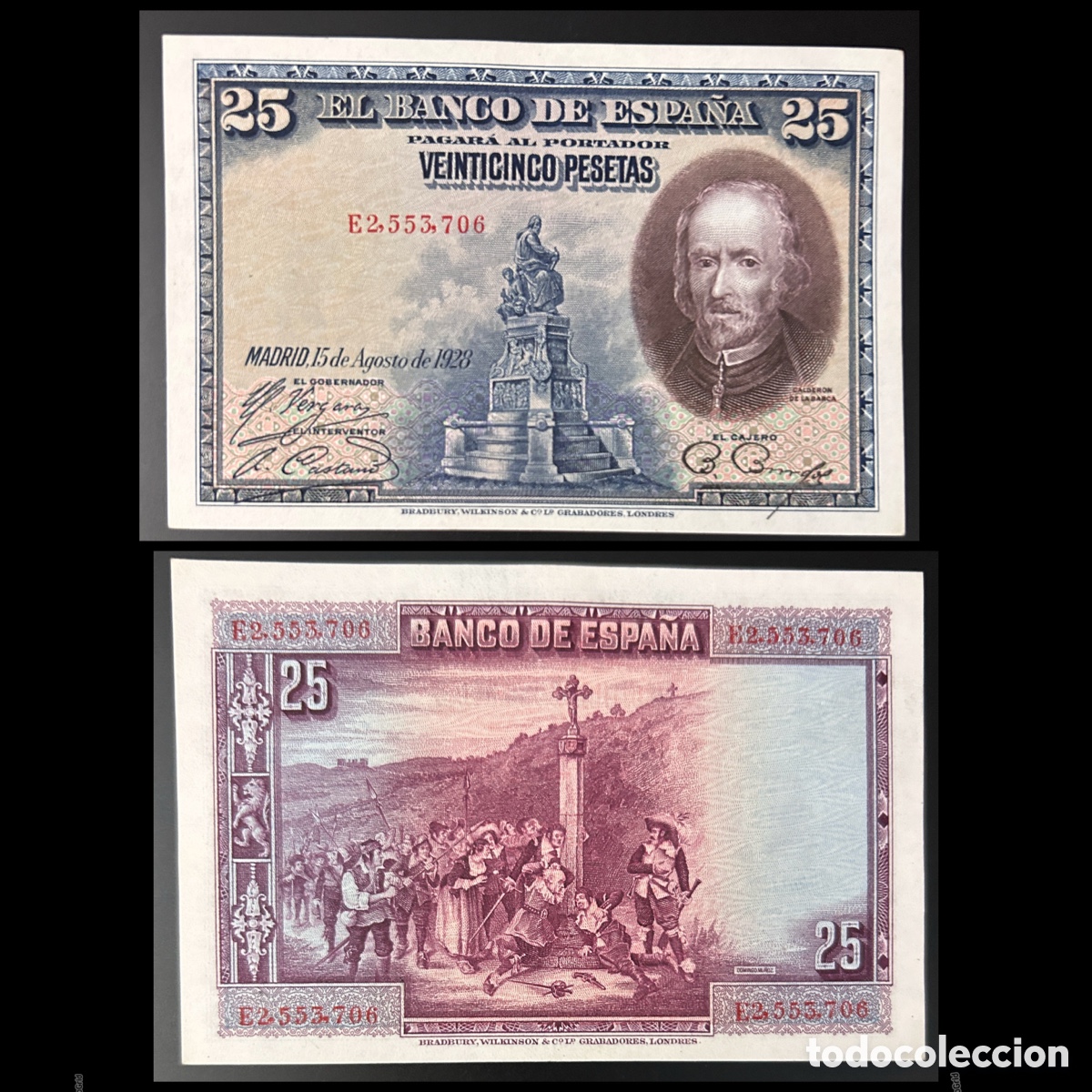 Billetes espa&ntilde;oles: BILLETES DE 25 PESETAS A&Ntilde;O 1928