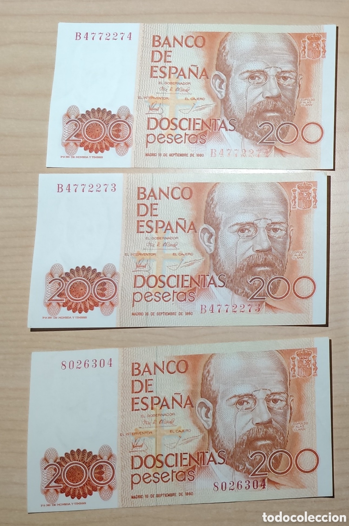 Billetes espa&ntilde;oles: Billetes 200 pesetas