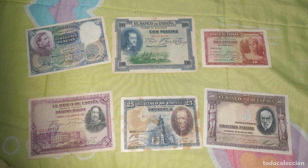 Billetes espa&ntilde;oles: LOTE VARIADO BILLETES ESPA&Ntilde;OLES