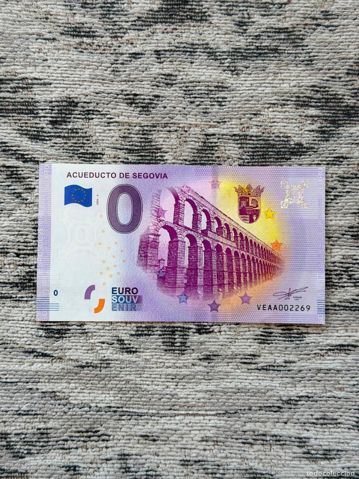 Billetes espa&ntilde;oles: BILLETE 0 EUROS ACUEDUCTO DE SEGOVIA