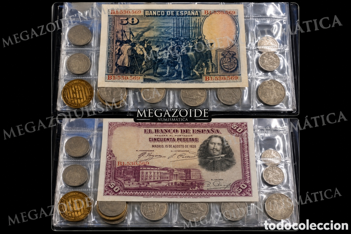 Billetes espa&ntilde;oles: BILLETE 50 PESETAS 1928 &ldquo;LAS LANZAS&rdquo; &ndash; BANCO DE ESPA&Ntilde;A &ndash; (serie 569)